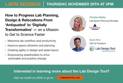 LAFM session with Lab Design Tool and Vertex Pharmaceuticals